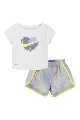 Ensemble 2 pièces - Blanc et gris