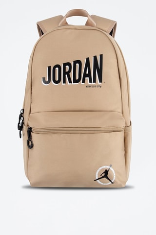 Sac à dos - Blanc, noir et beige