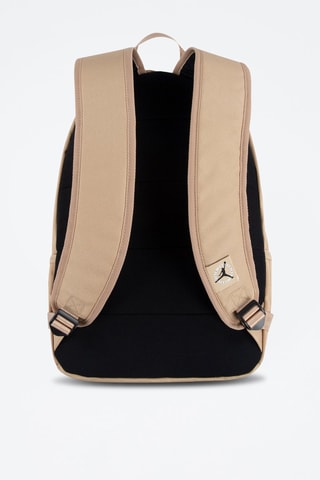 Sac à dos - Blanc, noir et beige