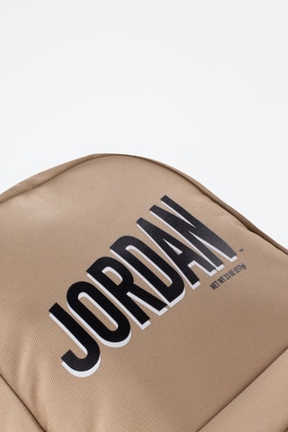 Sac à dos - Blanc, noir et beige