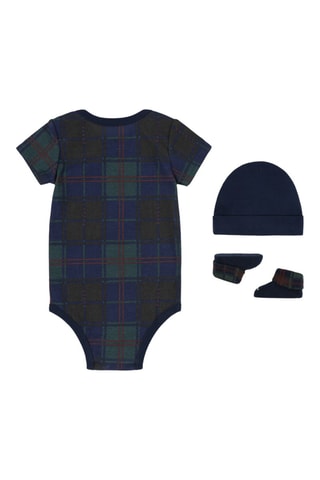 Ensemble 3 pièces Essentials - Bleu et vert