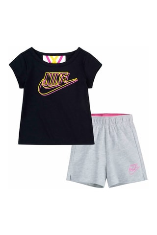 Tshirt et short - Noir et gris