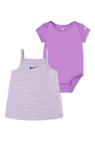 Body et débardeur Swoosh Motion - Violet et rose