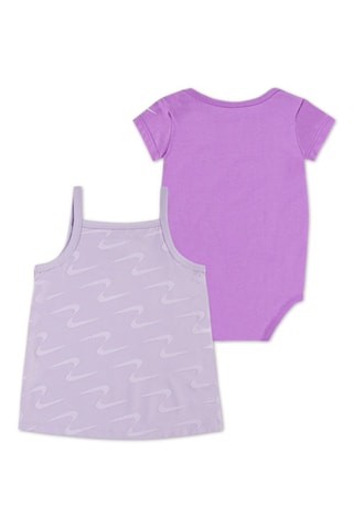 Body et débardeur Swoosh Motion - Violet et rose