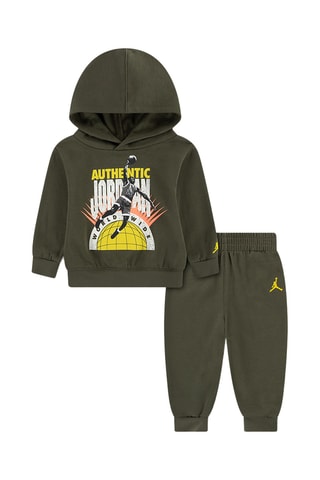 Sweat à capuche et jogging - Kaki