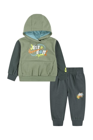 Sweat à capuche et jogging - Vert