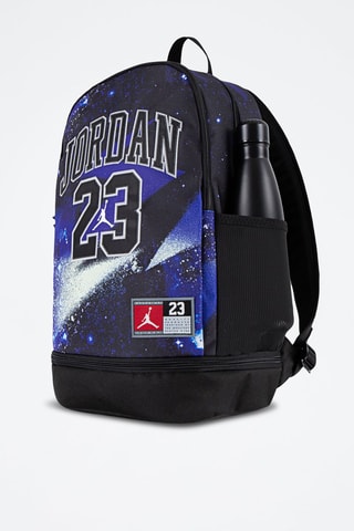 Sac à dos - Blanc, noir et bleu