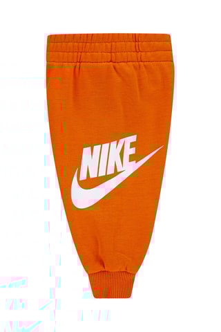 Sweat à capuche et pantalon - Blanc et orange