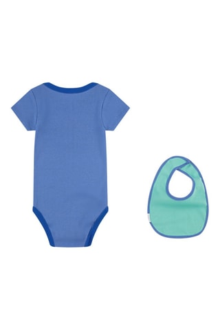 Ensemble 3 pièces - Blanc, noir et bleu