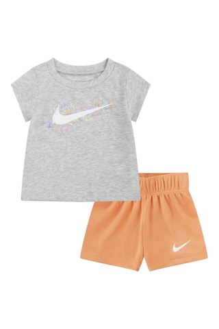 Tshirt et short Icon - Orange et gris