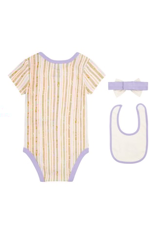 Ensemble 3 pièces - Jaune et violet