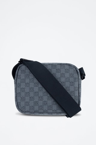 Sac bandoulière - Gris et noir