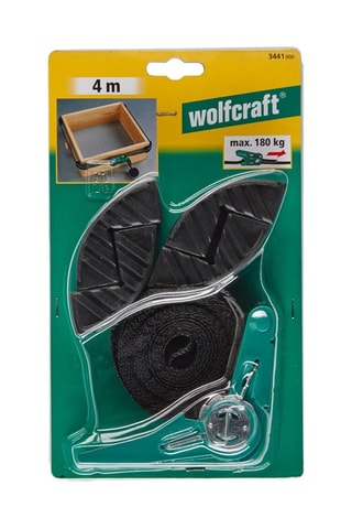 Sangle à cliquet avec 4 mors Wolfcraft