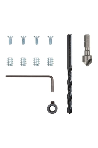 Kit de réparation pour charnière invisible - Côté caisson, 11 pièces