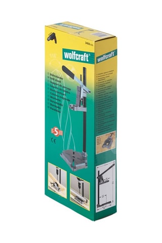 Support de perçage avec colonne ronde Wolfcraft
