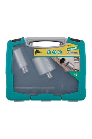 Coffret multi-lames de trépans Wolfcraft  5 pièces