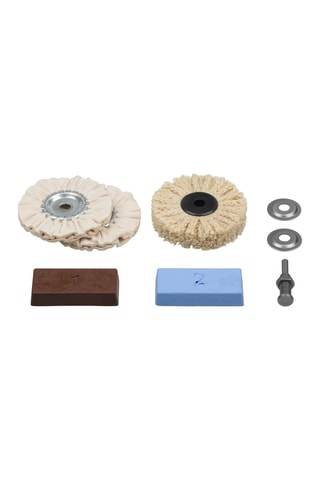 Kit de polissage professionnel 6 pièces Wolfcraft