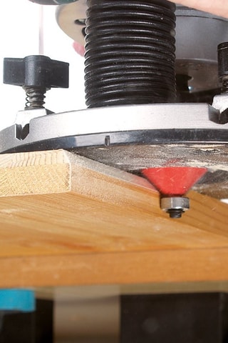 Coffret 5 fraises CT à profil Wolfcraft