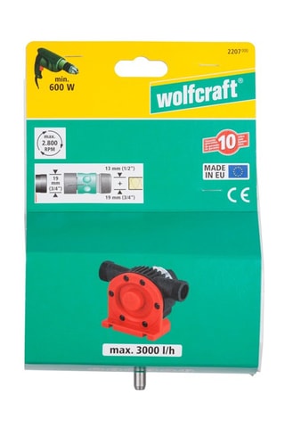 Pompe pour perceuse Wolfcraft