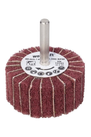 Roue abrasive à lamelle T Wolfcraft  Ø 50 x 25 mm
