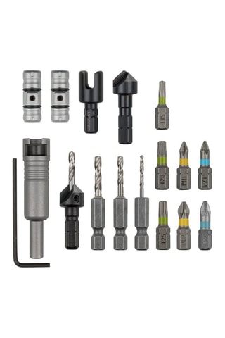 Juego Flipbit todo en uno Wolfcraft 16 piezas