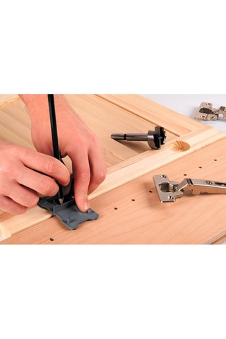 Coffret fraise à bois d’encastrement Wolfcraft - 2 pièces