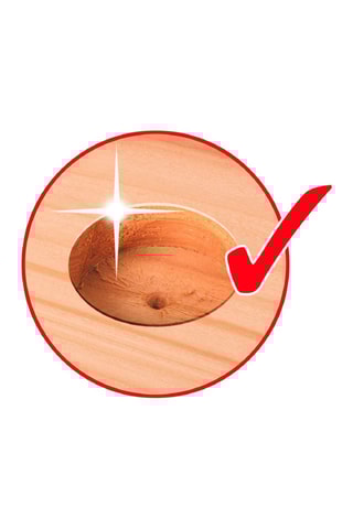 Coffret fraise à bois d’encastrement Wolfcraft - 2 pièces