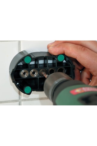 Guide de perçage mobile accumobil Wolfcraft