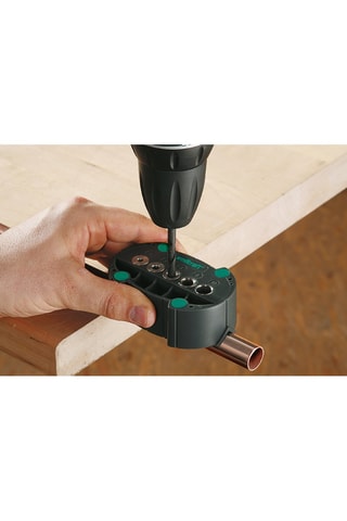 Guide de perçage mobile accumobil Wolfcraft