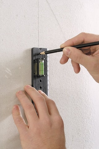 Guide de pose de boîtier électrique Wolfcraft