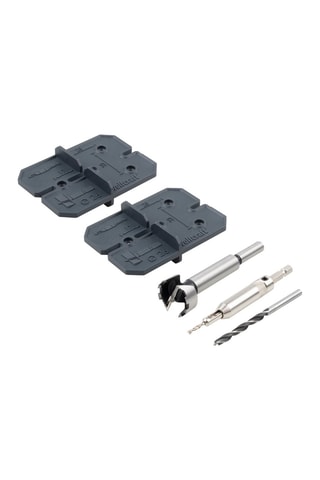 Coffret de montage pour charnières Ø26 mm Wolfcraft