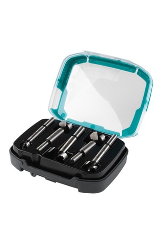 Coffret fraises à bois d’encastrement Wolfcraft - 5 pièces