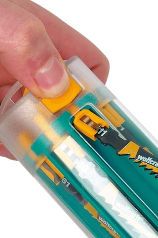 10 lames de scie sateuse Press-Box LSS. multi-usage Wolfcraft