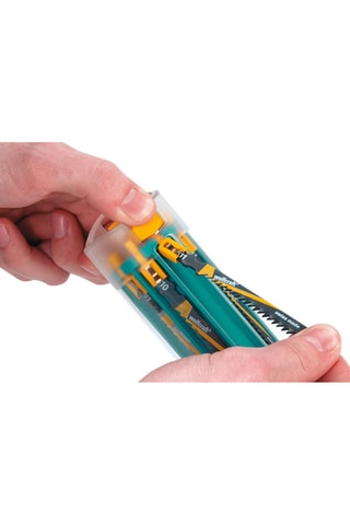 10 lames de scie sateuse Press-Box LSS. multi-usage Wolfcraft