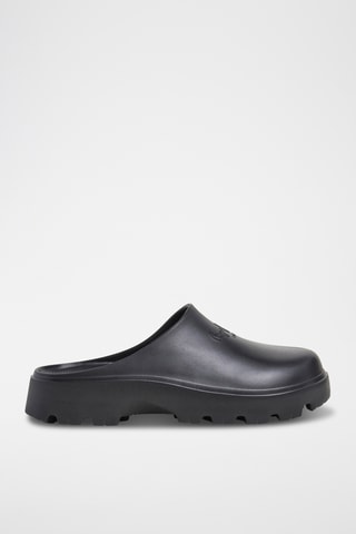 Tongs plateformes - Noir