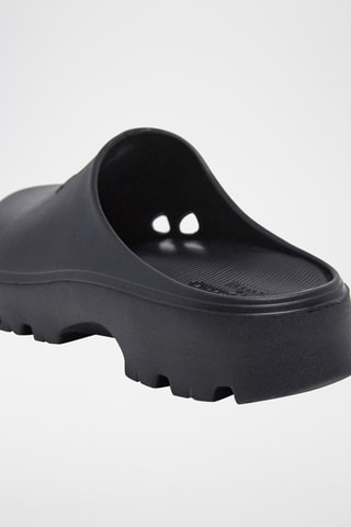 Tongs plateformes - Noir