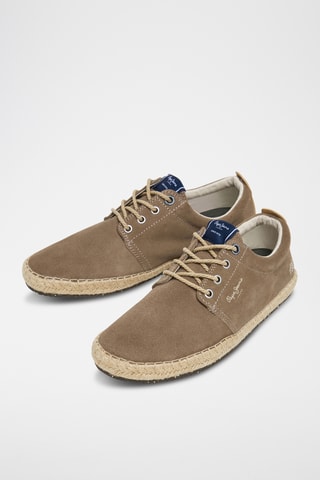 Espadrilles en nubuck - Beige