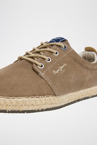 Espadrilles en nubuck - Beige