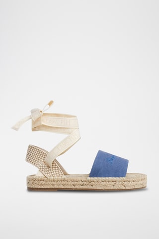 Sandales montantes - Bleu