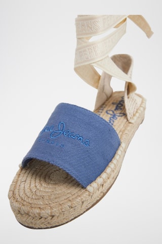 Sandales montantes - Bleu