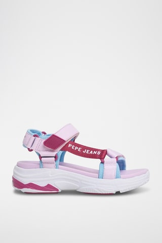 Sandales plateformes - Rose