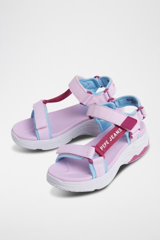 Sandales plateformes - Rose