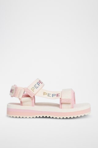 Sandales plateformes - Écru