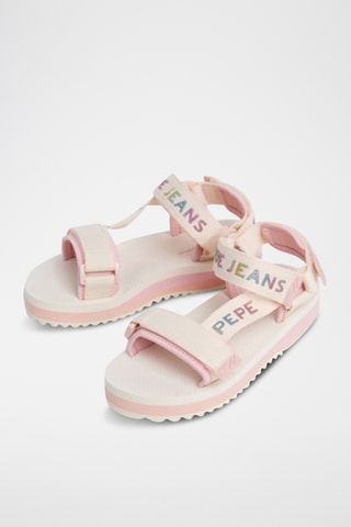 Sandales plateformes - Écru