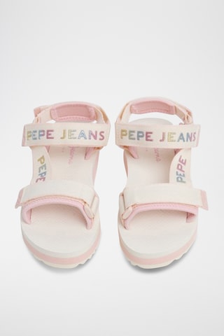 Sandales plateformes - Écru