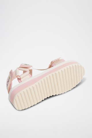 Sandales plateformes - Écru