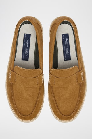 Mocassins en nubuck - Marron