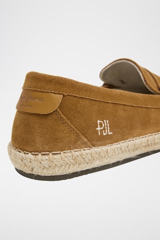 Mocassins en nubuck - Marron