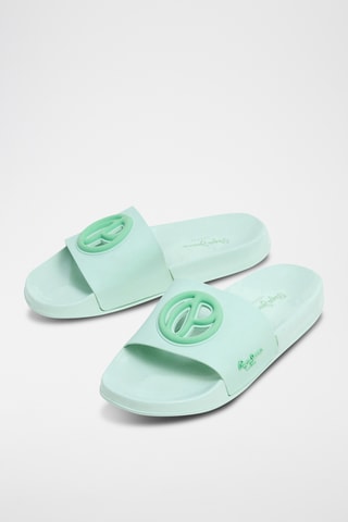 Claquettes - Vert clair