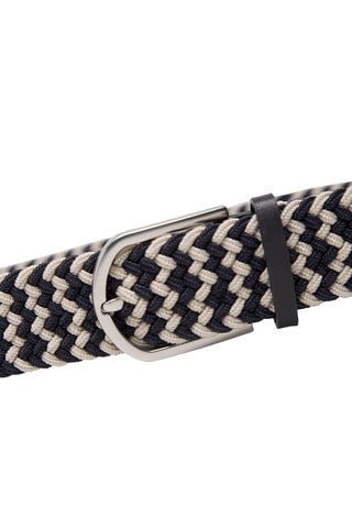 Ceinture - Bleu marine et écru
